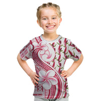 Samoa Teuila Kid T Shirt White Samoan Siapo Motifs