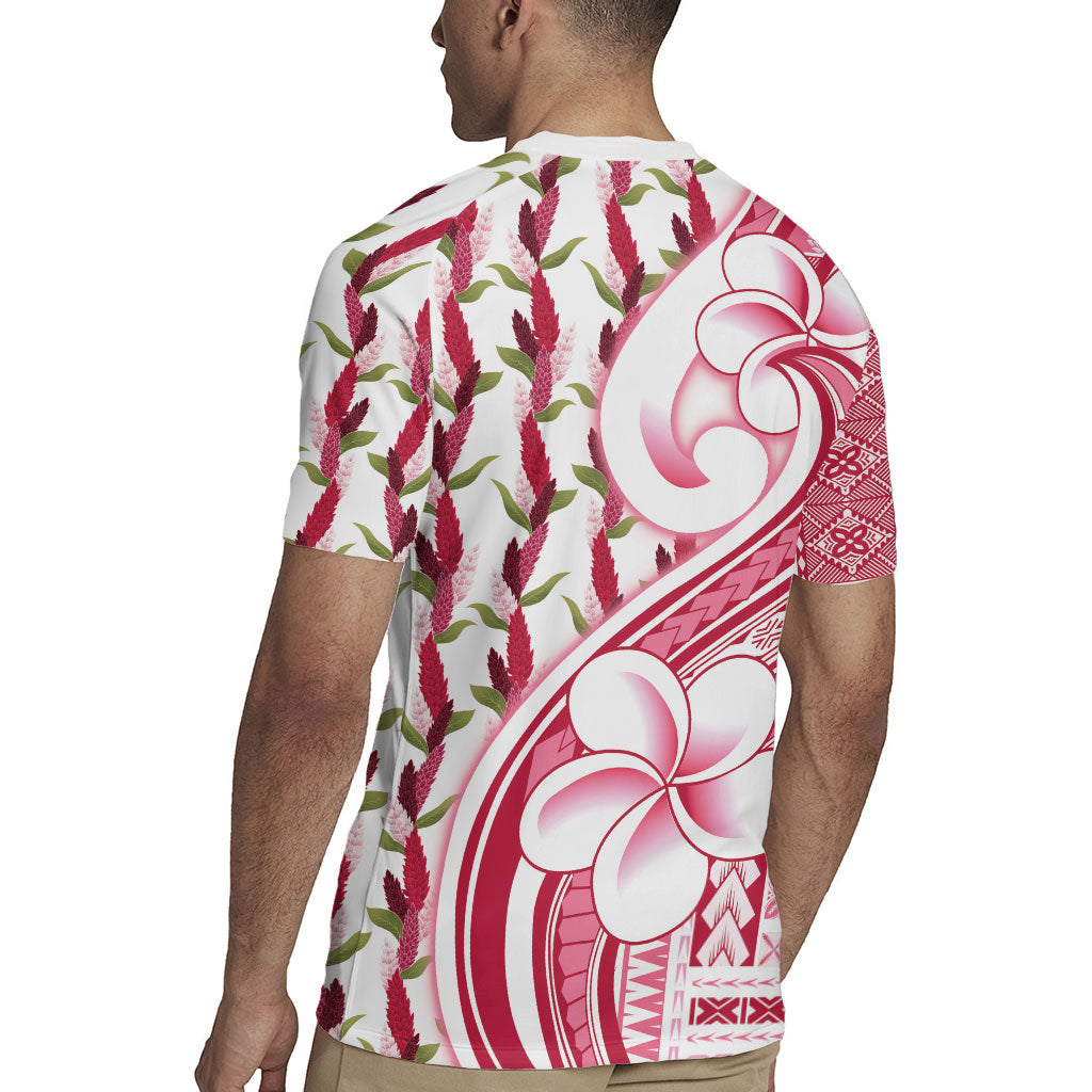 Samoa Teuila Rugby Jersey White Samoan Siapo Motifs