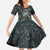 Hawaii Mo'o Lizard God Family Matching Mermaid Dress and Hawaiian Shirt Polynesian Style