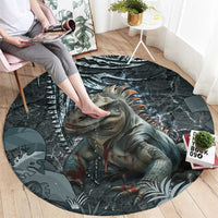 Hawaii Mo'o Lizard God Round Carpet Polynesian Style LT05 - Polynesian Pride