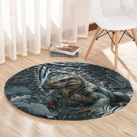 Hawaii Mo'o Lizard God Round Carpet Polynesian Style LT05 - Polynesian Pride