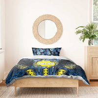 Palau Bedding Set Polynesian Dolphin Tropical Hibiscus Style