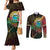 Vanuatu Espiritu Santo Island Couples Matching Mermaid Dress and Long Sleeve Button Shirt Beach Landscape