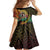 Vanuatu Espiritu Santo Island Family Matching Summer Maxi Dress and Hawaiian Shirt Beach Landscape