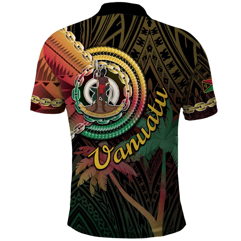 Vanuatu Espiritu Santo Island Polo Shirt Beach Landscape