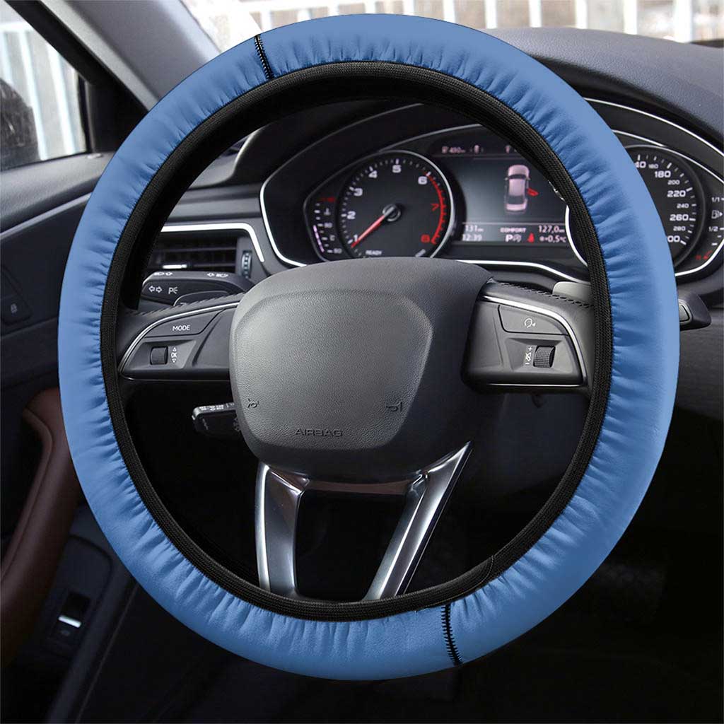 French Polynesia Bora Bora Steering Wheel Cover Beach Landscape Polynesian Style