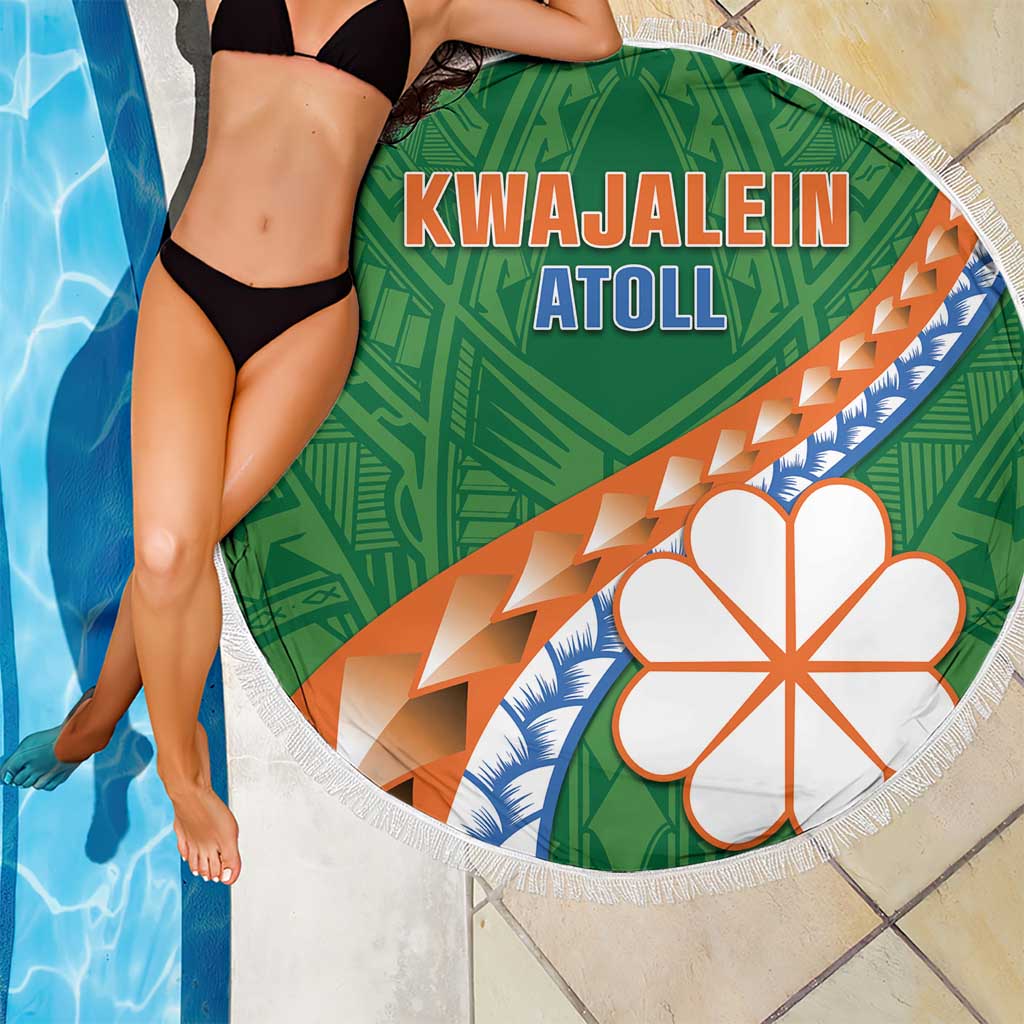 Marshall Islands Kwajalein Atoll Beach Blanket Polynesian Tribal Tattoo