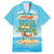 Aloha Hawaii Family Matching Summer Maxi Dress and Hawaiian Shirt Funny Macaw Parrot Tropical Vibe