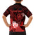 Personalised Hawaii State Motto Kid Hawaiian Shirt Hawaiian Tribal Red Hammerhead Shark LT05 - Polynesian Pride
