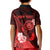 Personalised Hawaii State Motto Kid Polo Shirt Hawaiian Tribal Red Hammerhead Shark LT05 - Polynesian Pride