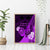 Hawaii State Motto Canvas Wall Art Hawaiian Tribal Purple Hammerhead Shark LT05 - Polynesian Pride
