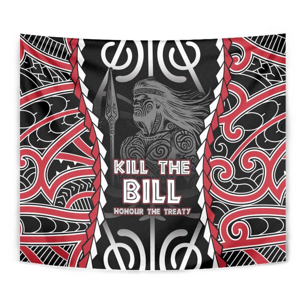 Aotearoa Waitangi Day Tapestry Maori Warrior Tribal Tattoo