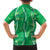 Hawaii Maile Lei Hawaiian Shirt With Green Monstera Pattern