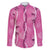 Hawaii Maile Lei Family Matching Summer Maxi Dress and Hawaiian Shirt With Pink Monstera Pattern