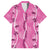 Hawaii Maile Lei Hawaiian Shirt With Pink Monstera Pattern