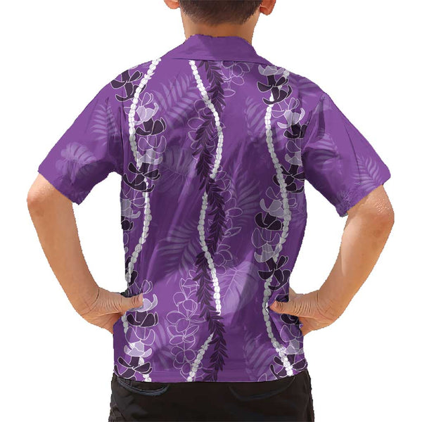 Honi Pua - Maile Lei White Unisex Hawaiian T-Shirt