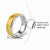 Hawaii Maile Lei Classic Ring With Yellow Monstera Pattern - Polynesian Pride