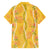 Hawaii Maile Lei Family Matching Summer Maxi Dress and Hawaiian Shirt With Yellow Monstera Pattern