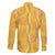 Hawaii Maile Lei Family Matching Summer Maxi Dress and Hawaiian Shirt With Yellow Monstera Pattern