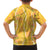 Hawaii Maile Lei Hawaiian Shirt With Yellow Monstera Pattern