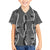 Hawaii Maile Lei Hawaiian Shirt With Gray Monstera Pattern