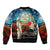 Kei Wareware Tatou New Zealand ANZAC Day Bomber Jacket Starry Night Inspo Style LT05 - Polynesian Pride