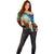 Kei Wareware Tatou New Zealand ANZAC Day Off Shoulder Sweater Starry Night Inspo Style LT05 - Polynesian Pride