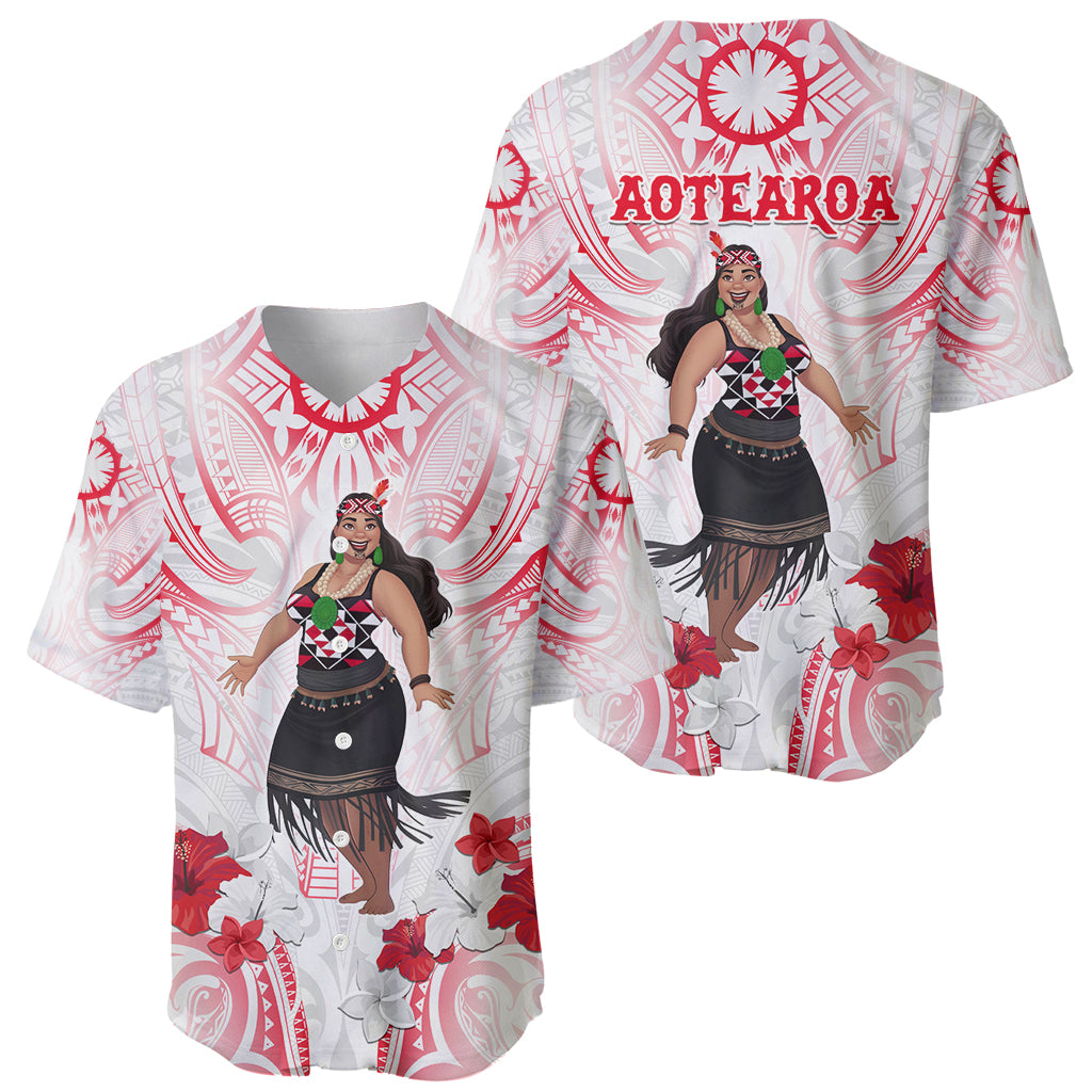 New Zealand Women's Day Baseball Jersey Maori Wahine Polynesian Pattern LT05 - Polynesian Pride
