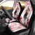 New Zealand Women's Day Car Seat Cover Maori Wahine Polynesian Pattern