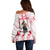 New Zealand Women's Day Off Shoulder Sweater Maori Wahine Polynesian Pattern LT05 - Polynesian Pride