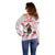 New Zealand Women's Day Off Shoulder Sweater Maori Wahine Polynesian Pattern LT05 - Polynesian Pride