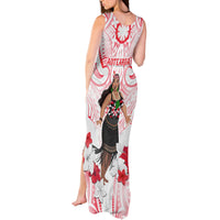 New Zealand Women's Day Tank Maxi Dress Maori Wahine Polynesian Pattern LT05 - Polynesian Pride