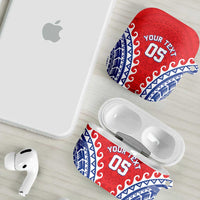 Custom Tuamotu Archipelago AirPods Case Polynesian Tribal Tattoo