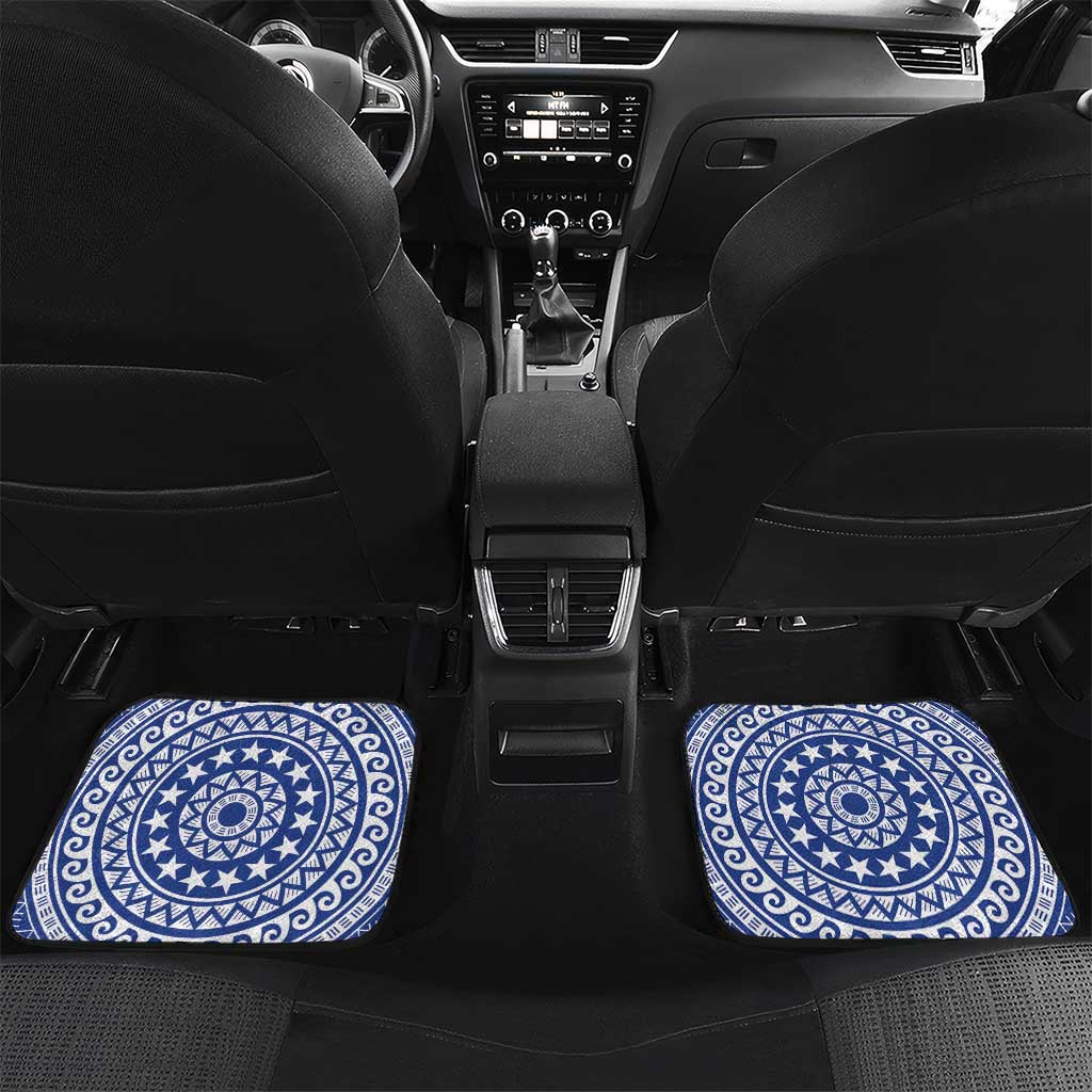 Custom Tuamotu Archipelago Car Mats Polynesian Tribal Tattoo