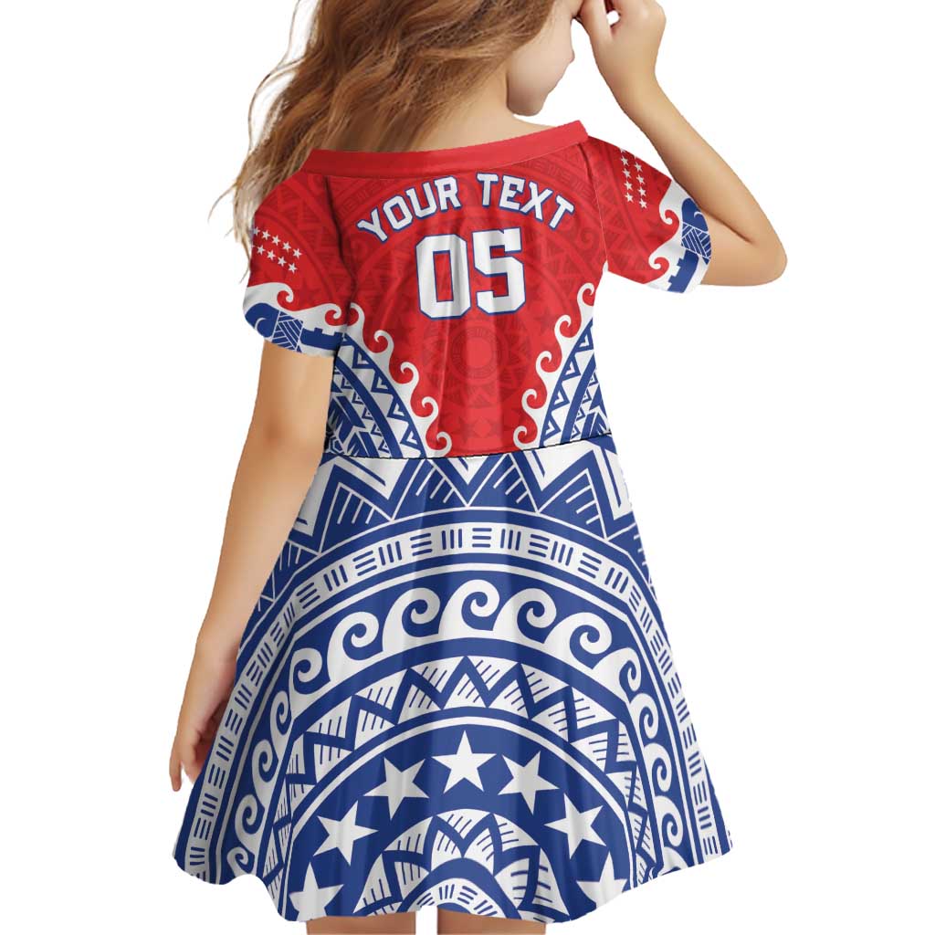 Custom Tuamotu Archipelago Family Matching Puletasi and Hawaiian Shirt Polynesian Tribal Tattoo