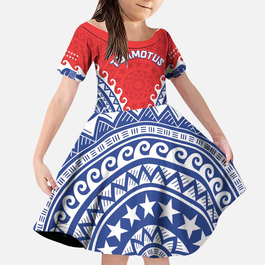 Custom Tuamotu Archipelago Family Matching Tank Maxi Dress and Hawaiian Shirt Polynesian Tribal Tattoo