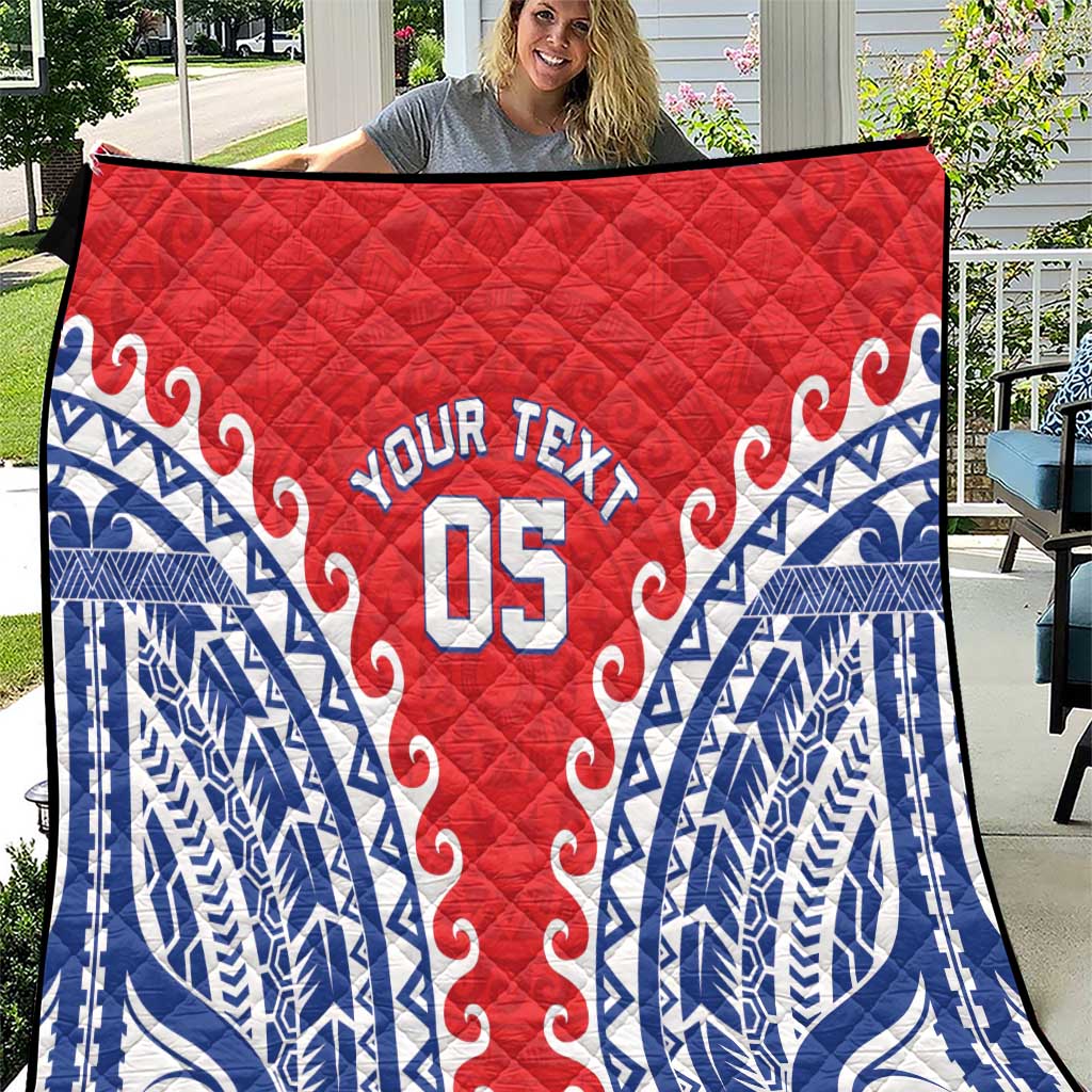 Custom Tuamotu Archipelago Quilt Polynesian Tribal Tattoo