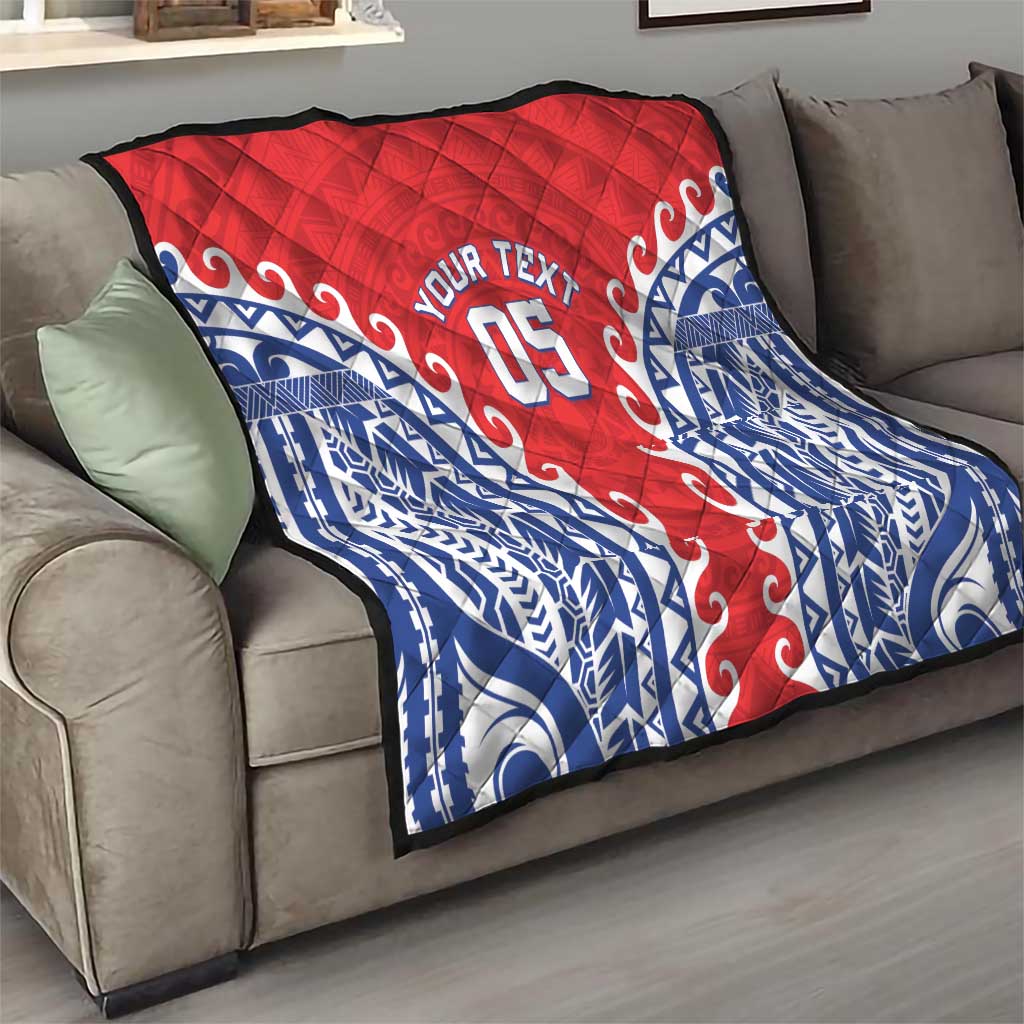 Custom Tuamotu Archipelago Quilt Polynesian Tribal Tattoo