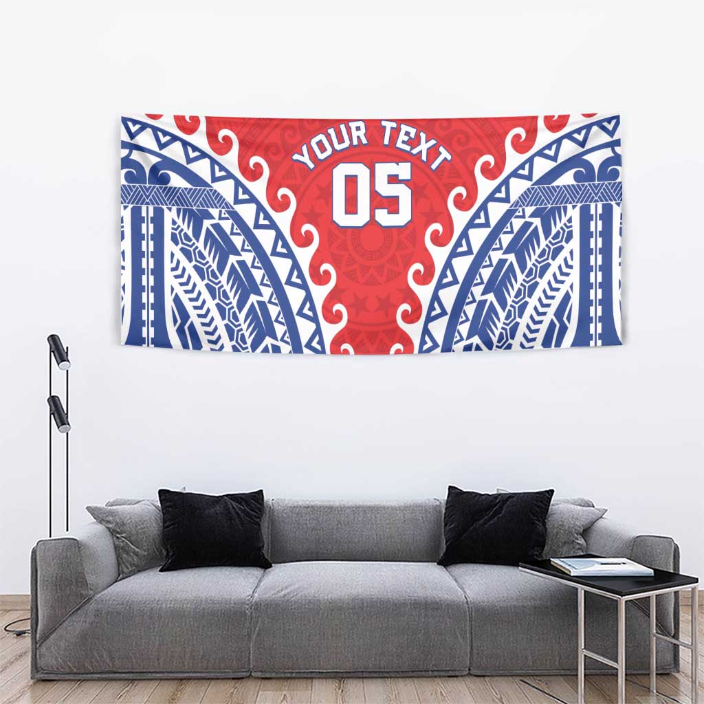 Custom Tuamotu Archipelago Tapestry Polynesian Tribal Tattoo