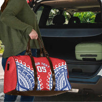 Custom Tuamotu Archipelago Travel Bag Polynesian Tribal Tattoo