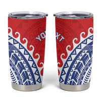 Custom Tuamotu Archipelago Tumbler Cup Polynesian Tribal Tattoo