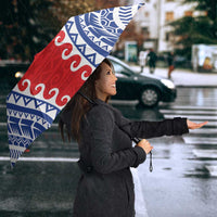 Custom Tuamotu Archipelago Umbrella Polynesian Tribal Tattoo