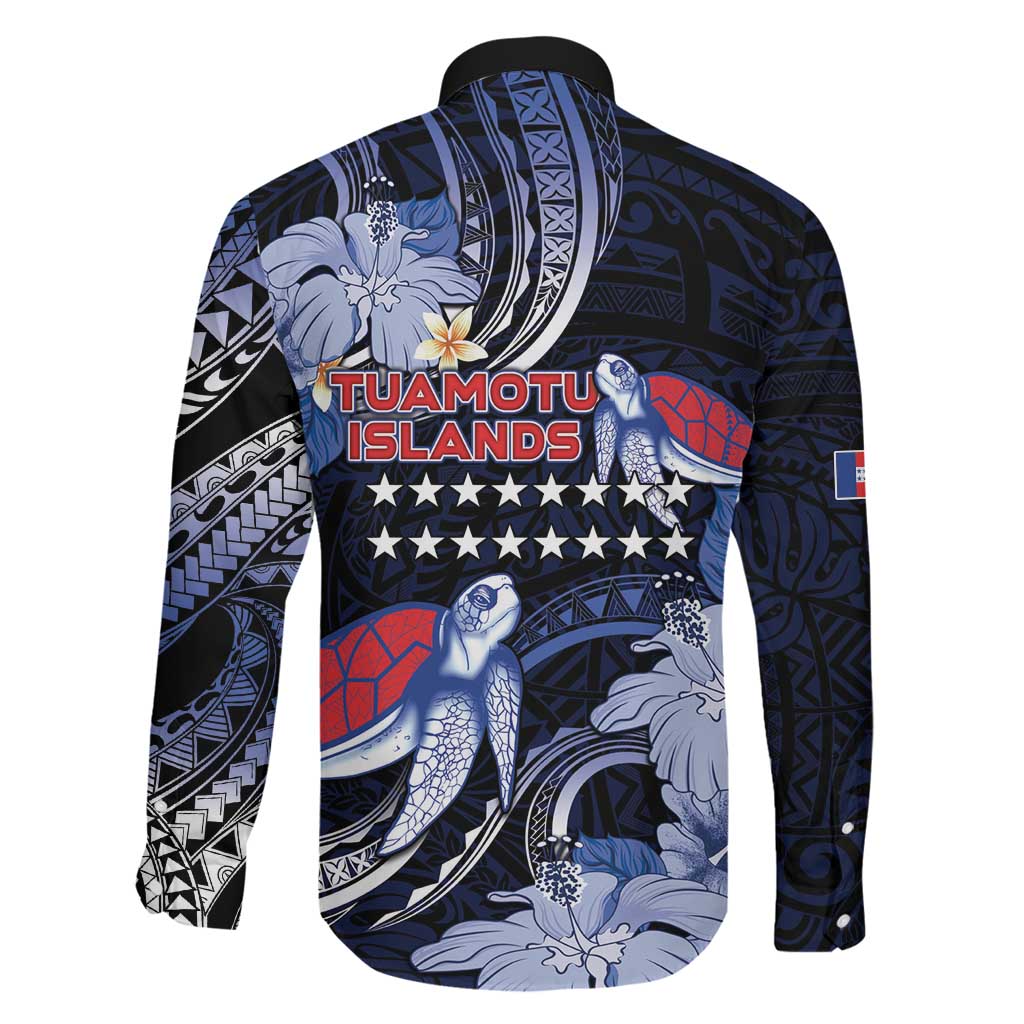 Tuamotu Islands Family Matching Mermaid Dress and Hawaiian Shirt Polynesian Pattern With Turtle