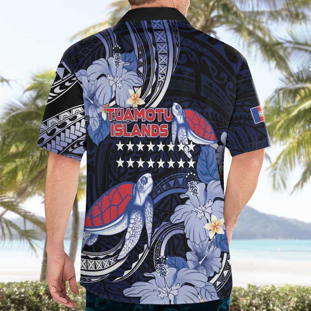 Tuamotu Islands Hawaiian Shirt Polynesian Pattern With Turtle LT05 - Polynesian Pride