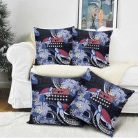 Tuamotu Islands Pillow Cover Polynesian Pattern With Turtle