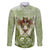 New Zealand Maori Fairy Patupaiarehe Family Matching Long Sleeve Bodycon Dress and Hawaiian Shirt Polynesian Style LT05 Dad's Shirt - Long Sleeve Red - Polynesian Pride