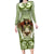 New Zealand Maori Fairy Patupaiarehe Family Matching Long Sleeve Bodycon Dress and Hawaiian Shirt Polynesian Style LT05 Mom's Dress Red - Polynesian Pride