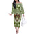 New Zealand Maori Fairy Patupaiarehe Family Matching Off Shoulder Long Sleeve Dress and Hawaiian Shirt Polynesian Style LT05 Mom's Dress Red - Polynesian Pride