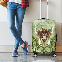 New Zealand Maori Fairy Patupaiarehe Luggage Cover Polynesian Style