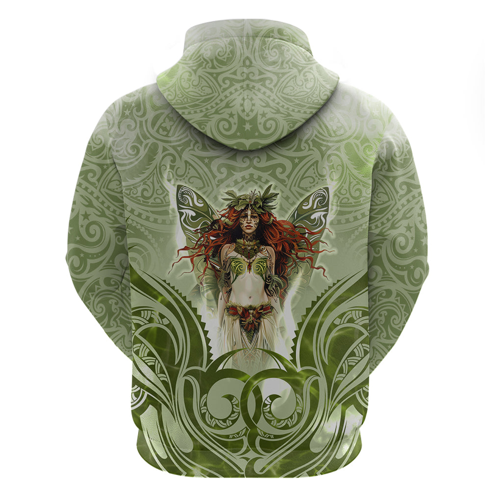 New Zealand Maori Fairy Patupaiarehe Zip Hoodie Polynesian Style LT05 - Polynesian Pride